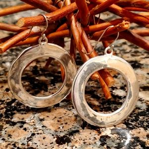 Sterling Silver Artisan Earrings